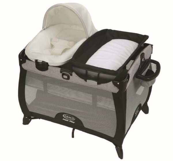 GRACO CORRAL PACK AND PLAY CLICK CONNECT ASIENTO PORTATIL ASHLAND